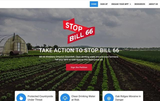 WebfaceMedia Project - responsive-web: Stop Bill66